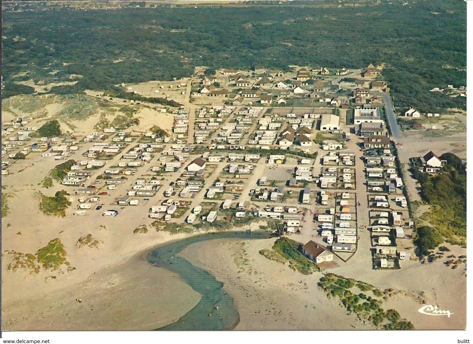 SAINTE CECILE - CAMIERS - Le Camping De La Mer - Vue Aérienne - Autres & Non Classés