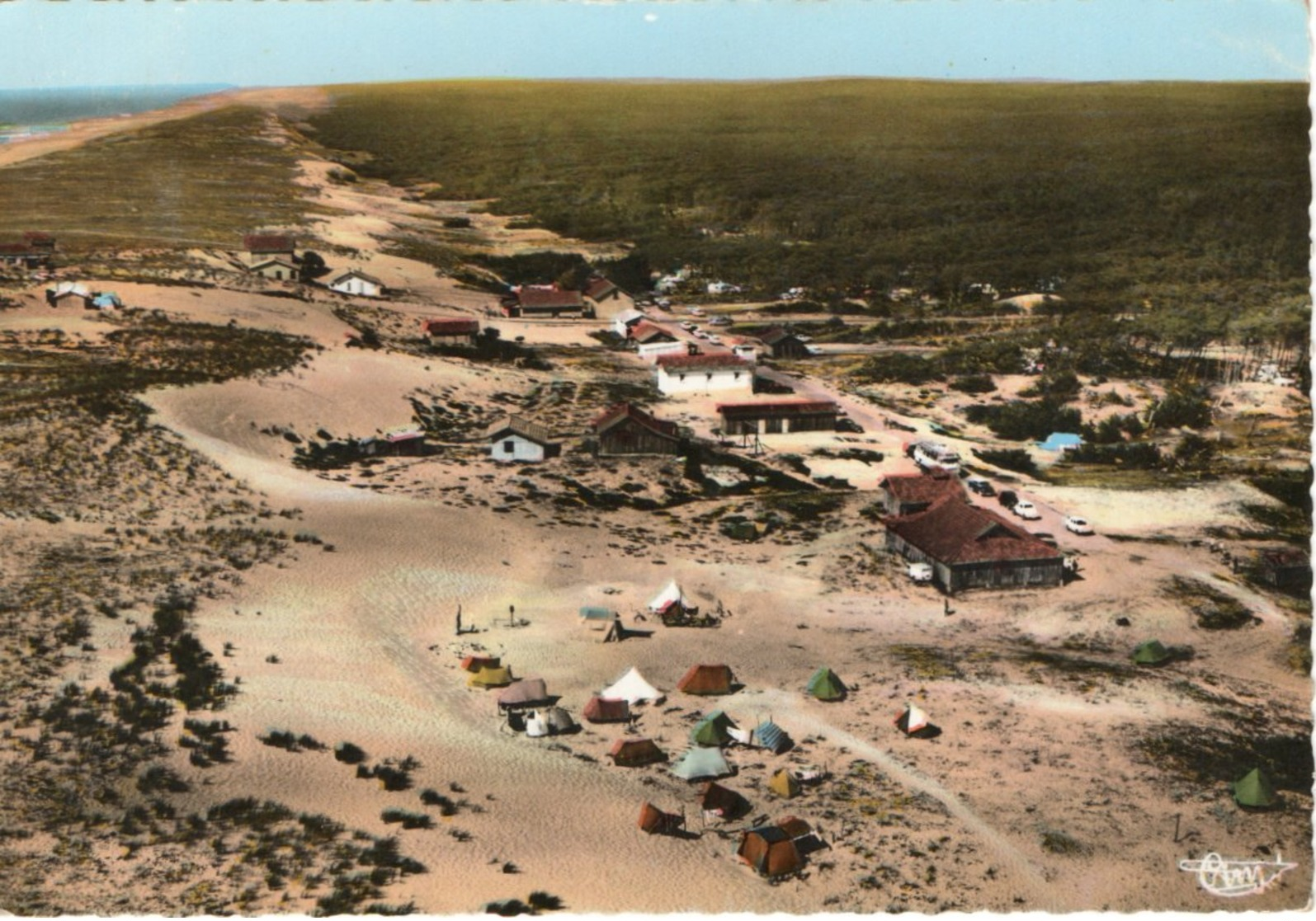 CPSM ___ 40 Lit - Et - Mixe ----- La Plage Du Cap De L'hommy Et Les Dunes- - Autres & Non Classés