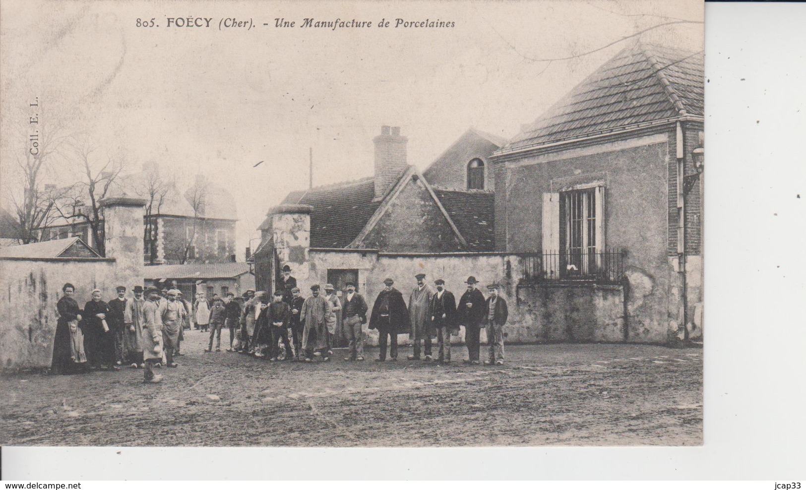 18 FOECY  -  Une Manufacture De Porcelaines  - - Autres & Non Classés