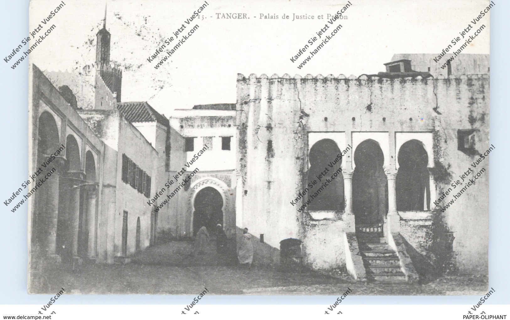 GEFÄNGNIS / Prison - Tanger, Palais De Justice Et Prison - Presidio & Presidiarios