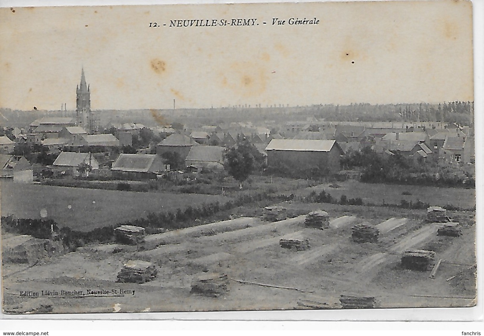 Neuville-St-Rémy-Vue Générale - Andere & Zonder Classificatie