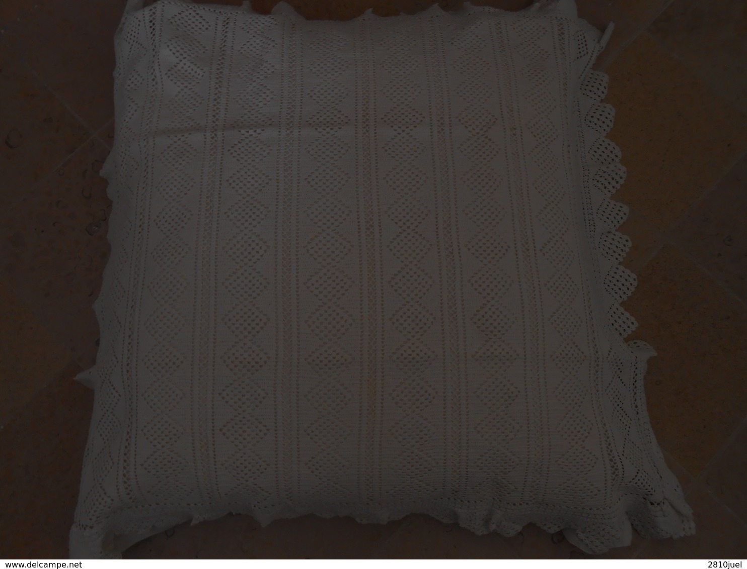 Dessus De Taie D'oreiller Ancien Fait Main - Bed Sheets