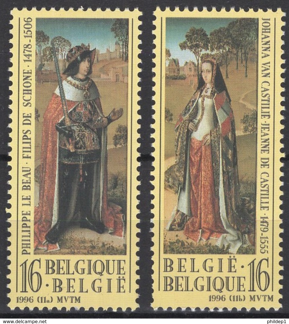 Belgique: 1996: 2658/59 **, MNH, TTB Sans Défaut. Cote COB 2020 : 2 € - Ungebraucht