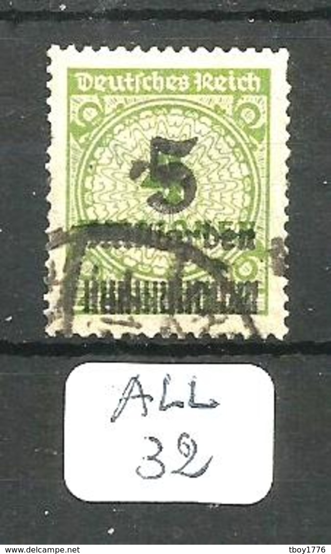 ALL Mi 333A En Obl - Used Stamps