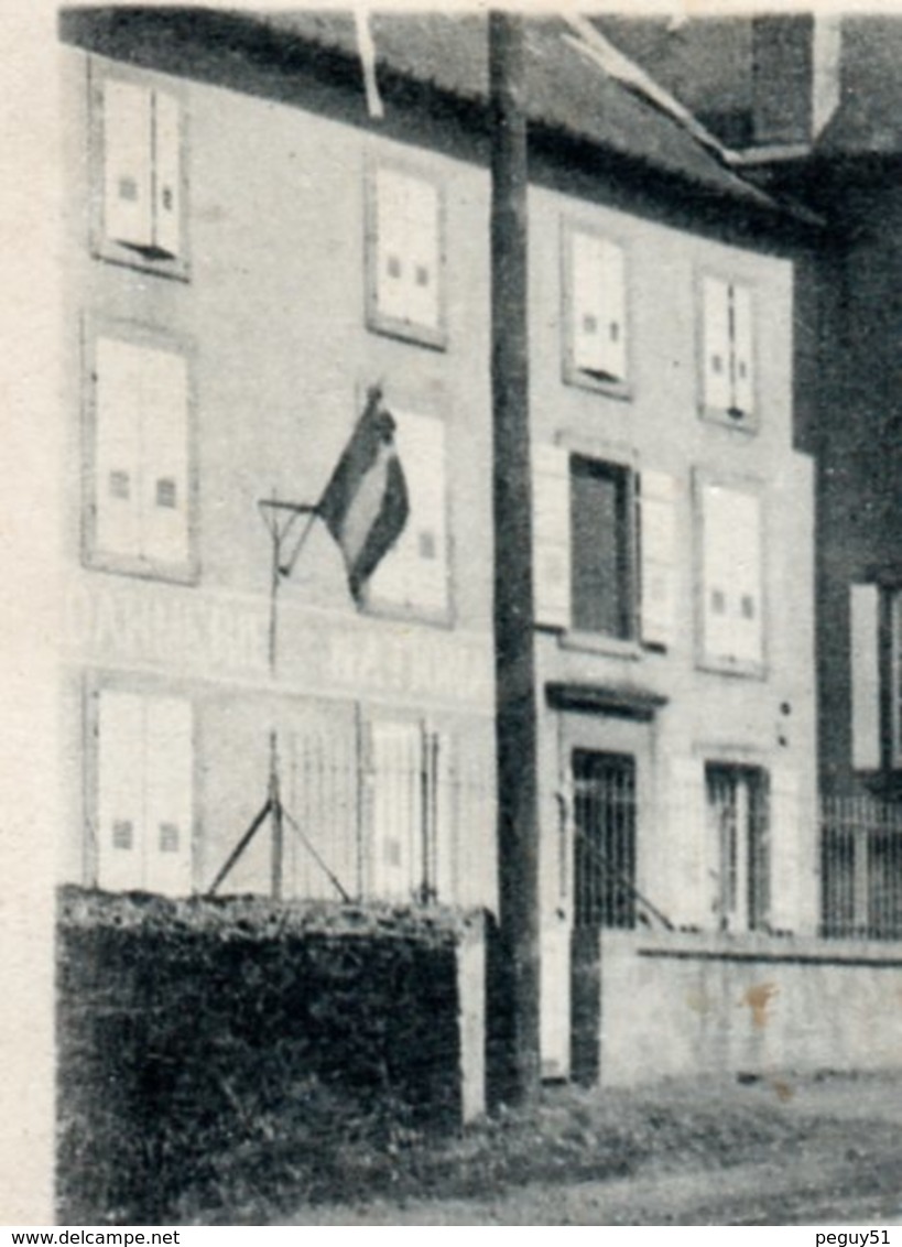 54. Audun Le Roman. Gendarmerie Nationale. Hôtel Et Café Français. 1903 - Autres & Non Classés