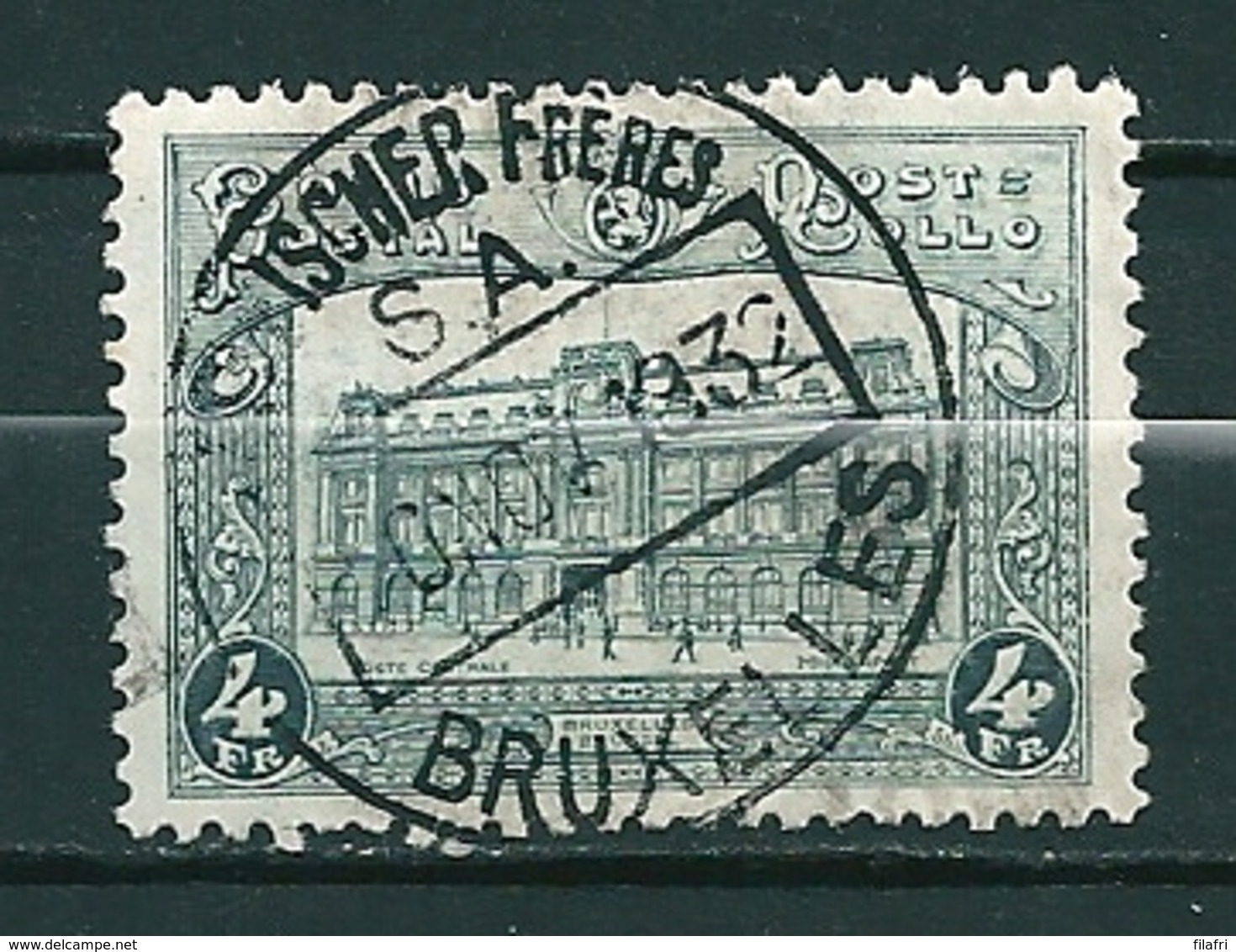 TR 171 Gestempeld (firma Afstempeling) FISCHER FRERES - BRUXELLES - BRUSSEL - Sonstige & Ohne Zuordnung