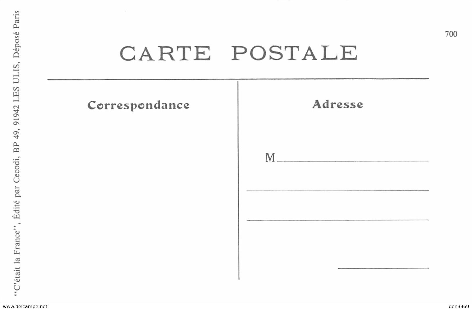 En Sologne - Attelage De Chien - Le Départ Pour Le Marché - Cecodi N'700 - Autres & Non Classés