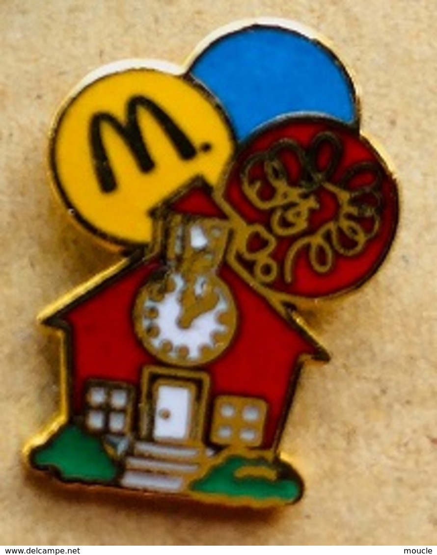 MAC DO - MC DO - MAC DONALD - MAISON ROUGE  - RED HOUSE - HORLOGE - PENDULE - MONTRE - UHR -          (23) - McDonald's