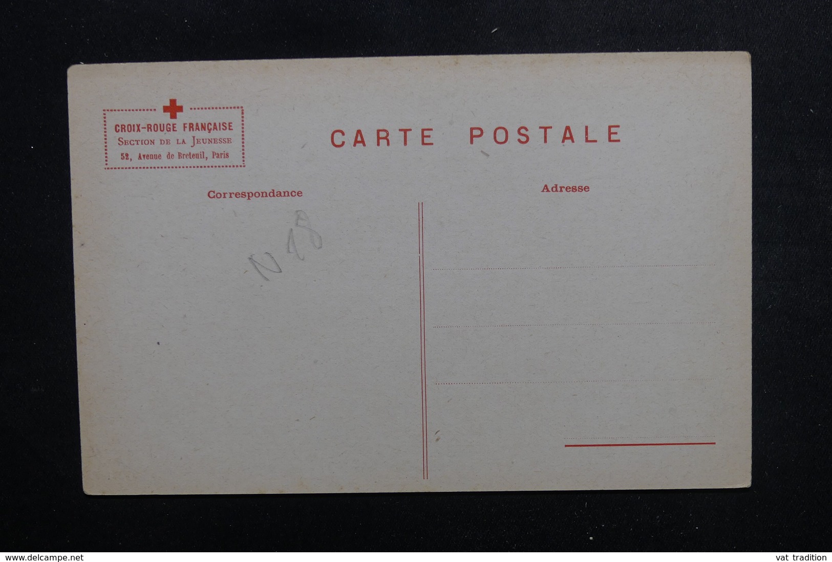 CROIX ROUGE - Carte Postale - Carte De La Croix Rouge Française - L 50451 - Croix-Rouge