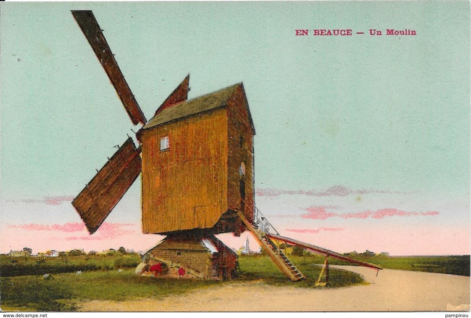 EN BEAUCE - Un Moulin à Vent - Moulins à Vent