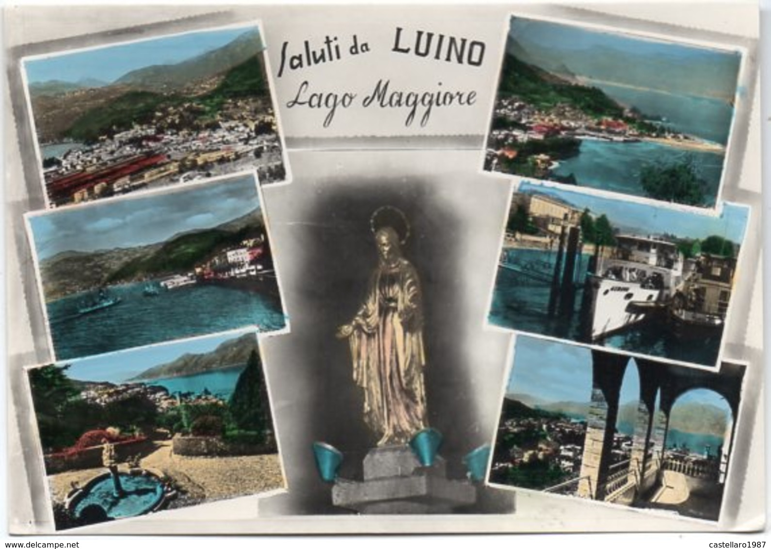 Saluti Da LUINO - Lago Maggiore - Vedute - Luino