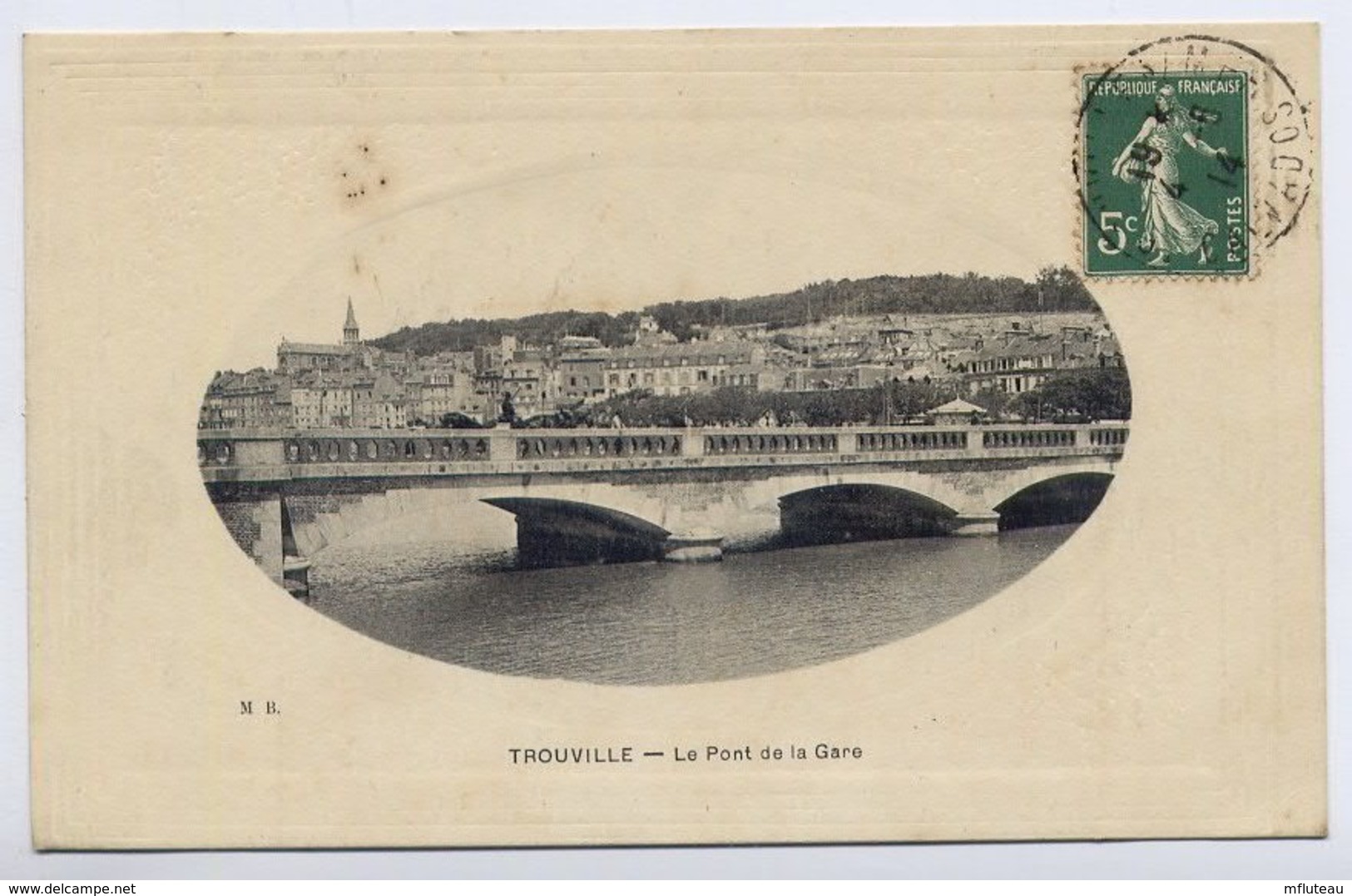 14*TROUVILLE-Le Pont De La Gare - Trouville