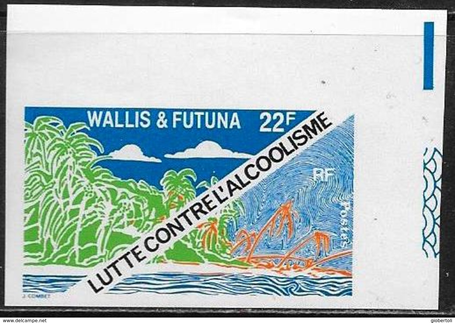 Wallis & Futuna: Imperfored, Lotta Contro L'alcolismo, Fight Against Alcoholism, Lutter Contre L'alcoolisme - Medicina