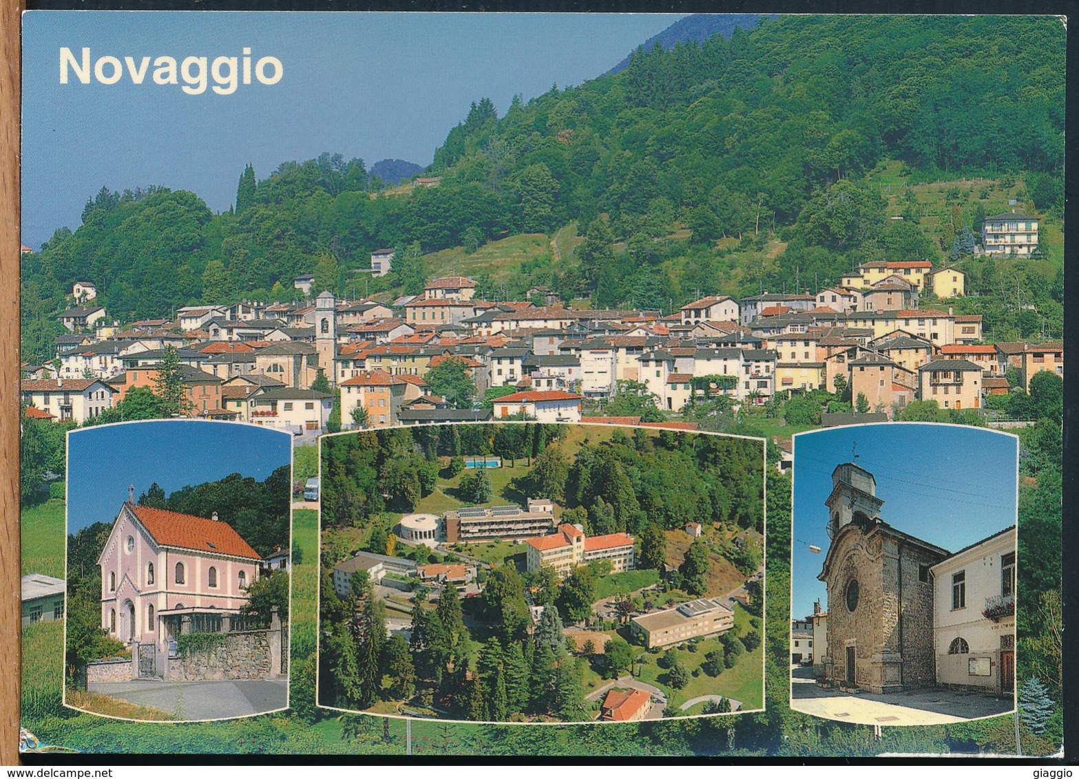 °°° 16104 - SVIZZERA - TI - NOVAGGIO - VEDUTE VUE VIEWS - 2009 With Stamps °°° - Novaggio