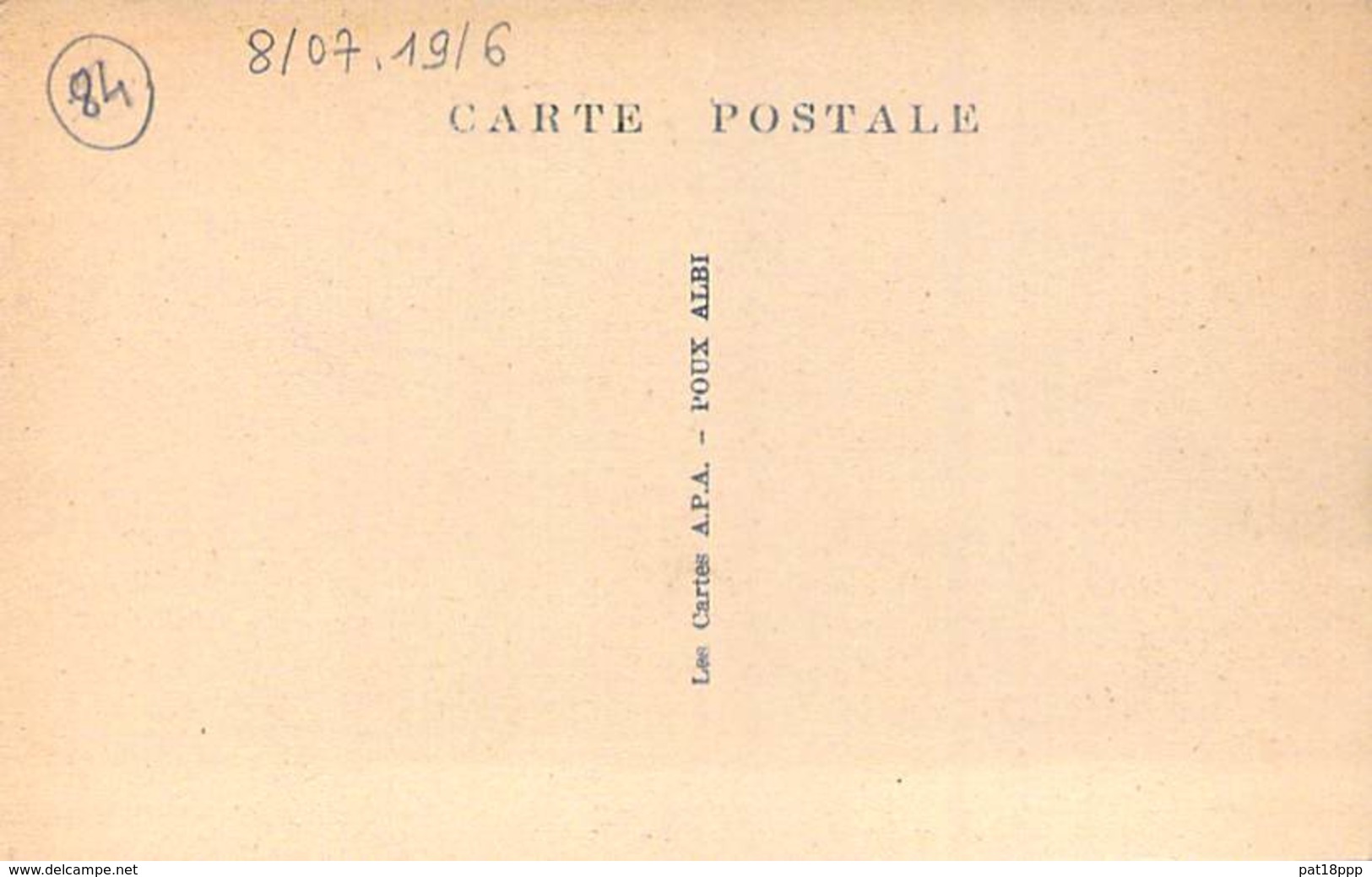 POSTE & FACTEURS - 84 - AVIGNON Inondations 1935 Distribution Postale à Dos De Mulet ( Poste PTT ) Jolie CPA - Vaucluse - Avignon