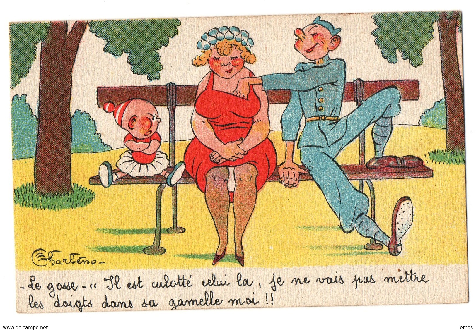 Carte..Illustrateur Jean Nau...Editeur NOYER Collection Comique Militaire N° 6....Détails Scan - Humor