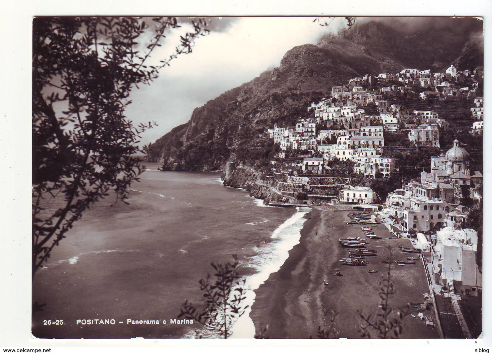 CPSM  - POSITANO - Panorama E Marina - Salerno