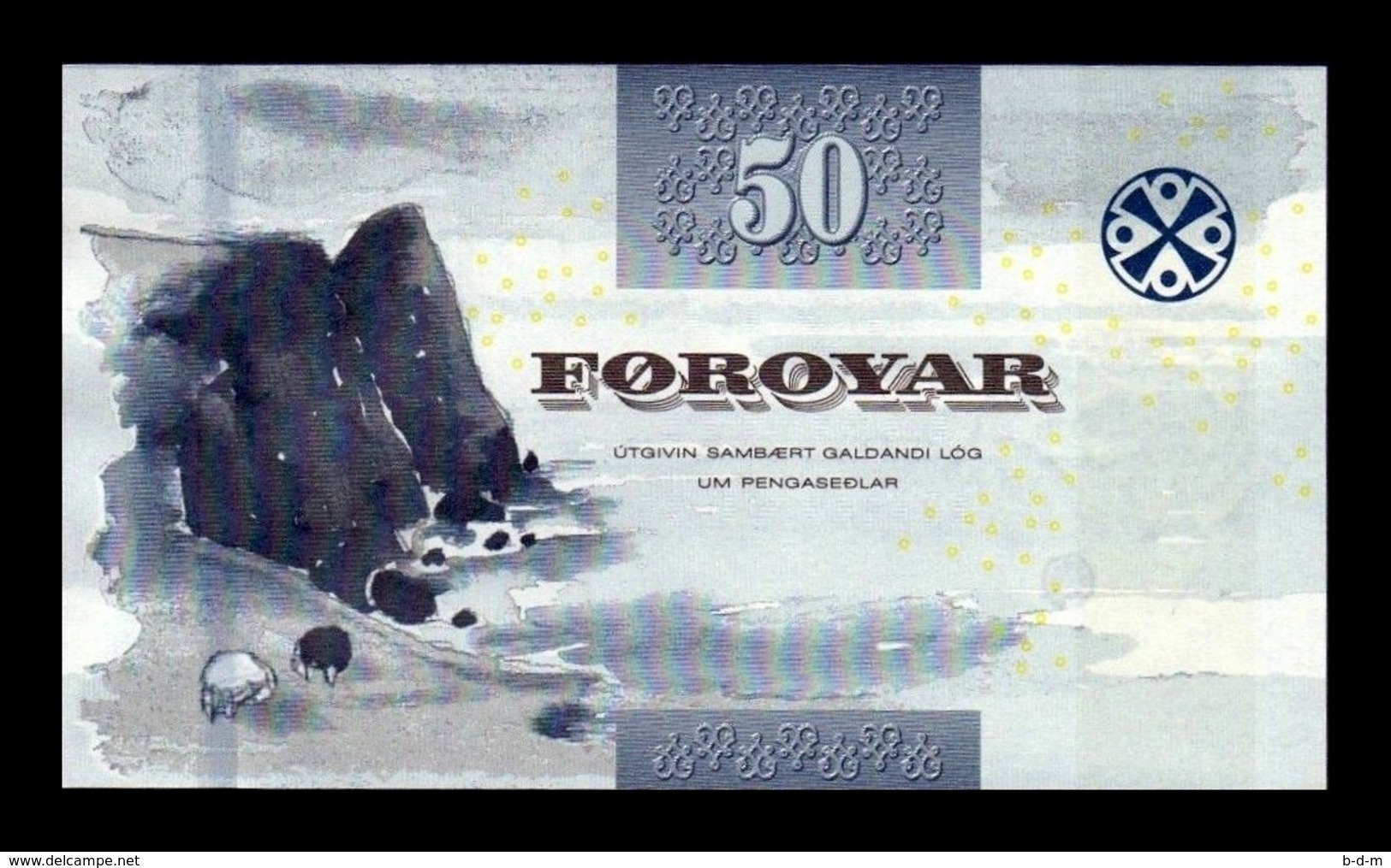 Islas Feroe Faeroe Islands 50 Kronur 2011 Pick 29 SC UNC - Faroe Islands