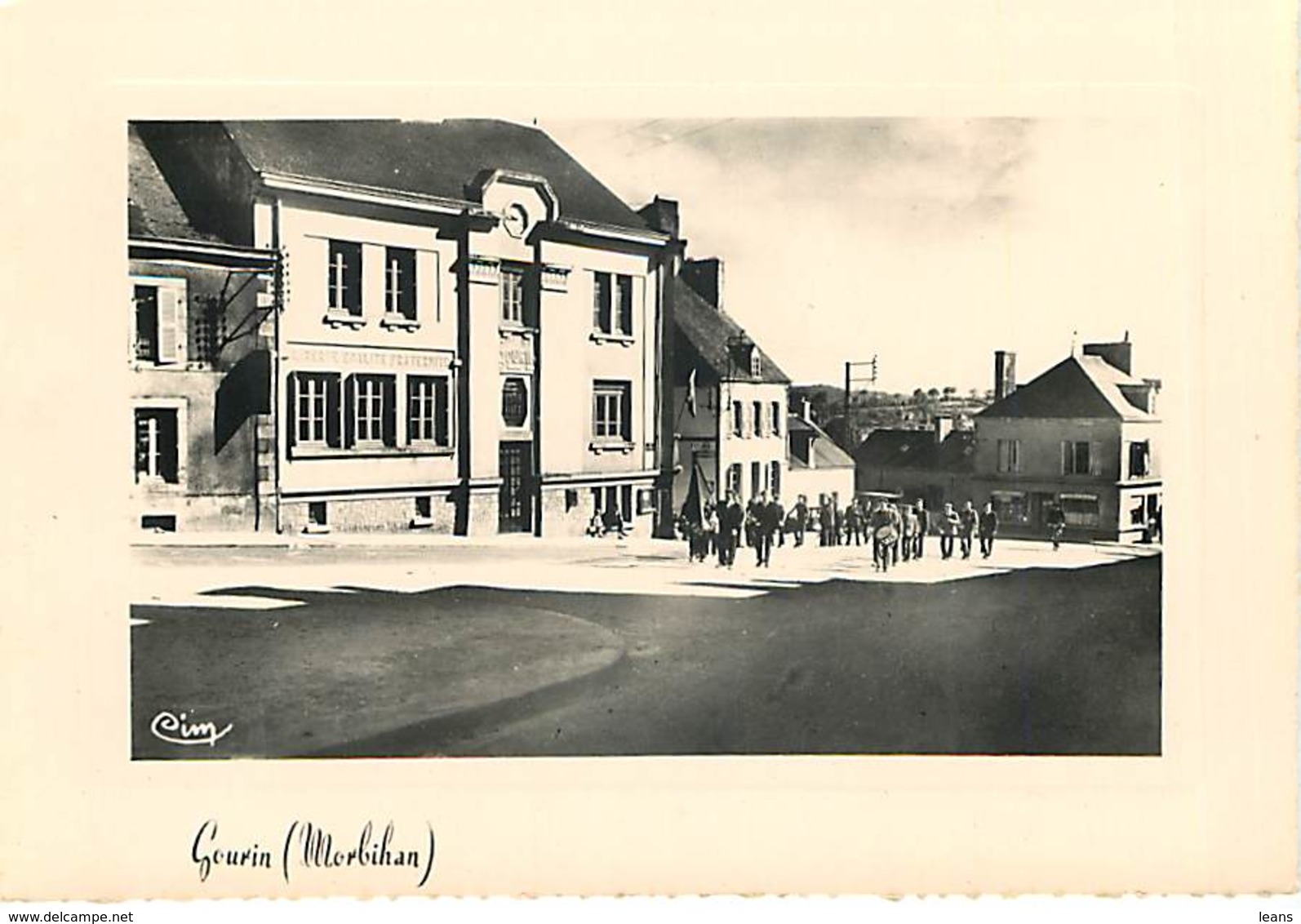 GOURIN - Hôtel De Ville - 3 -Combier - Gourin