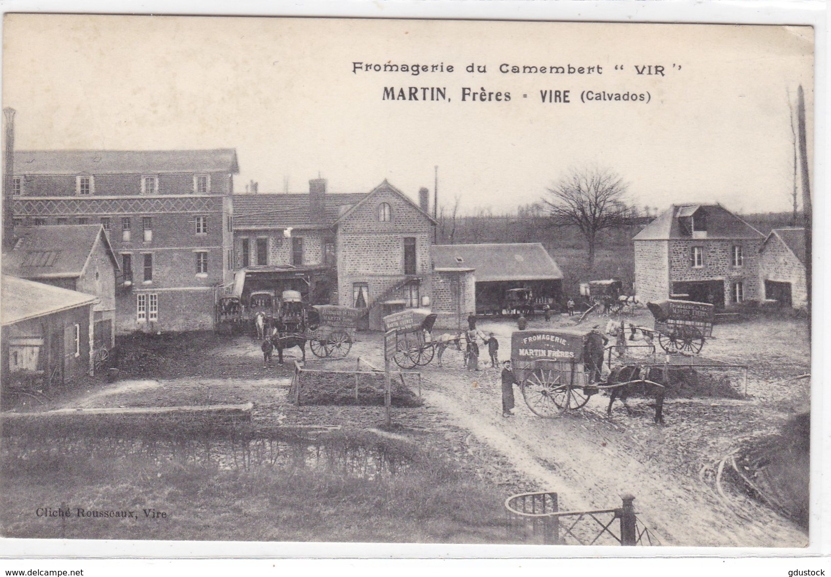 Calvados - Fromagerie Du Camembert "Vir" - Martin, Frères - Vire - Vire