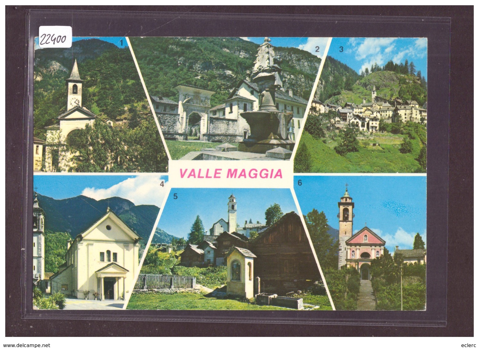 FORMAT 10x15cm - VALLE MAGGIA - TB - Maggia