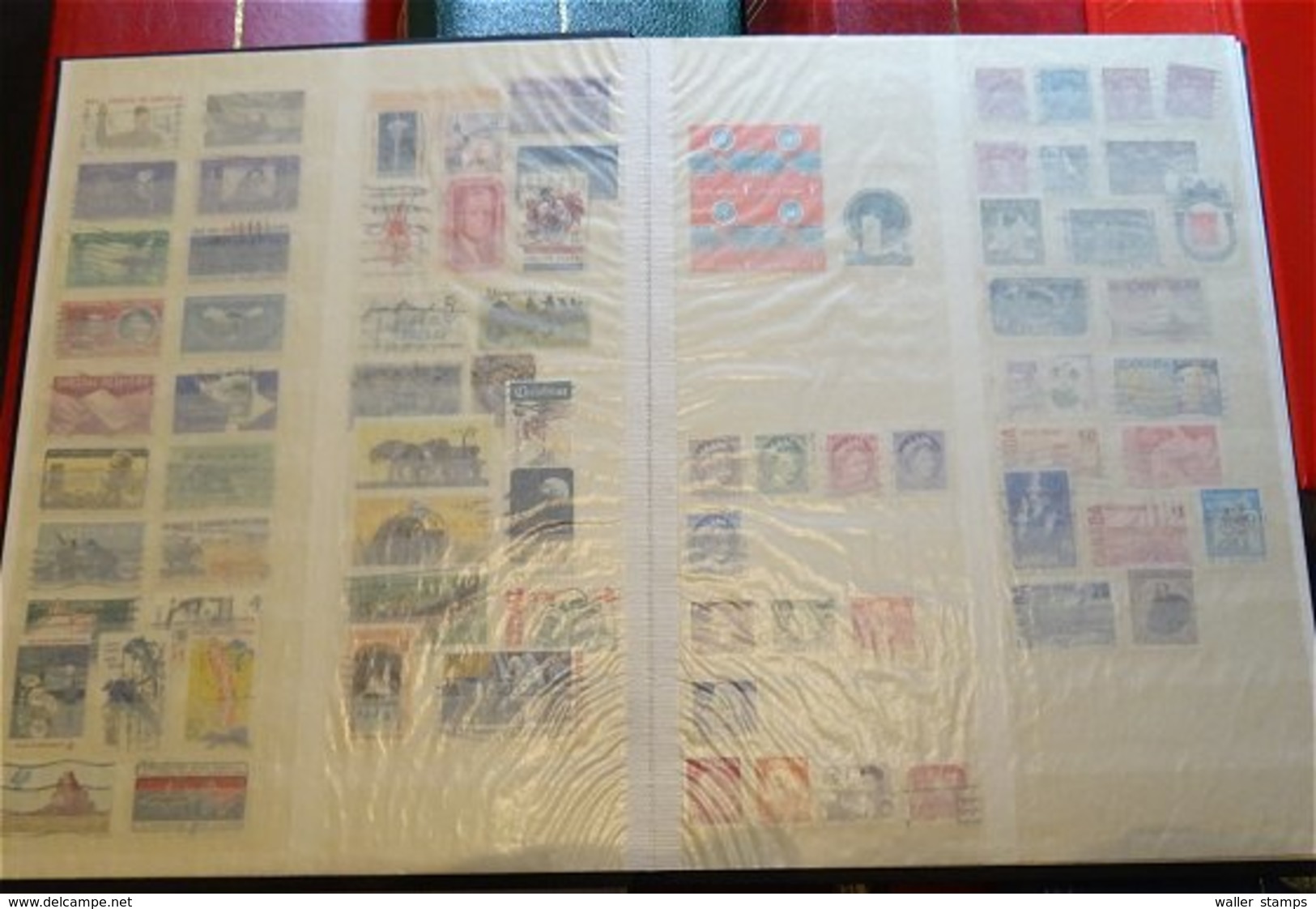 Lot With World Stamps In 12 Albums