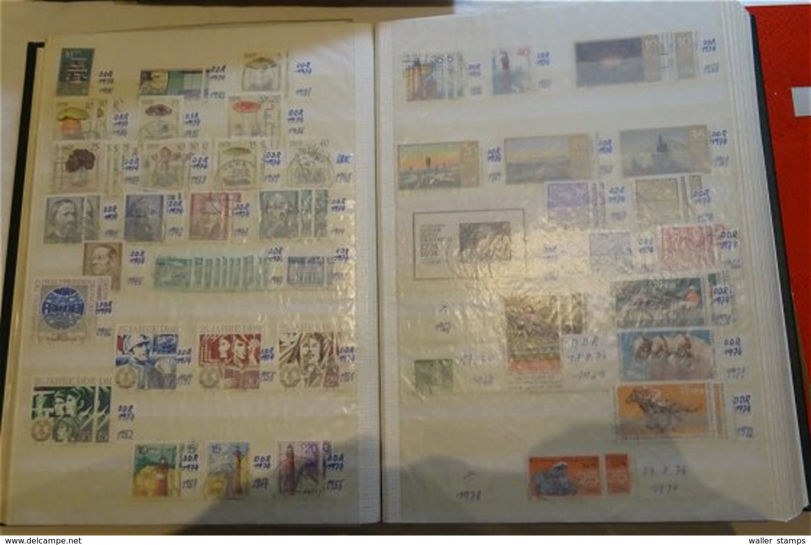 Lot With World Stamps In 12 Albums