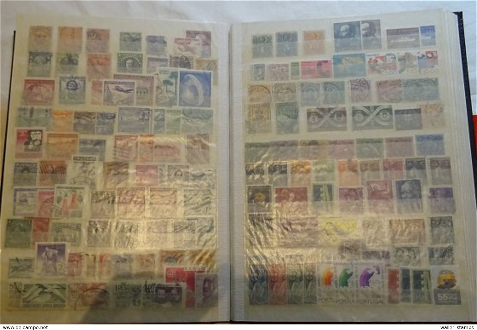 Lot With World Stamps In 12 Albums