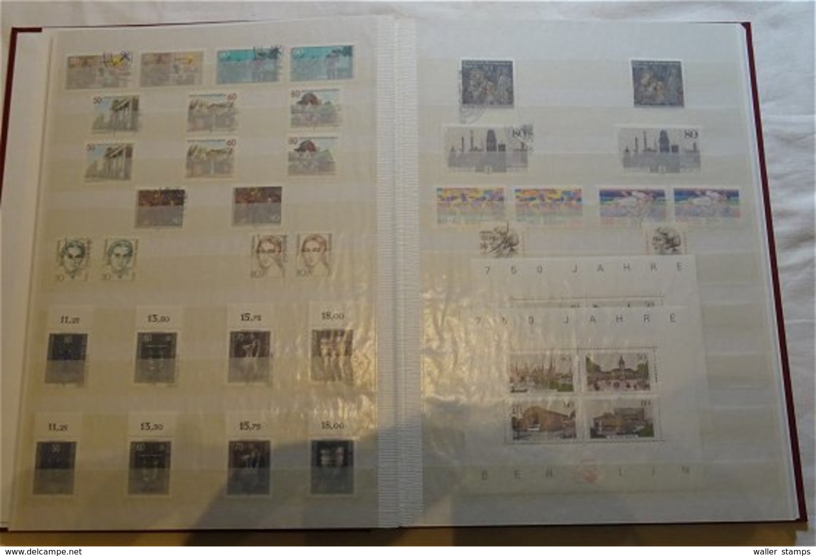 Lot With World Stamps In 12 Albums