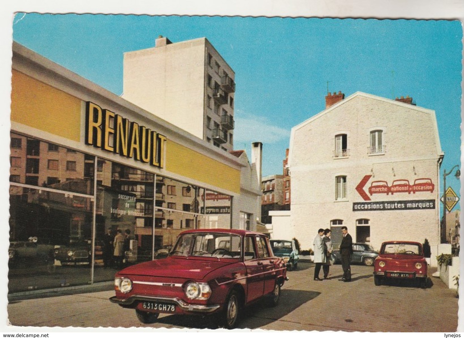 Cpm 92 Publicité Pour  Succursale De Boulogne-Billancourt Renault - Boulogne Billancourt