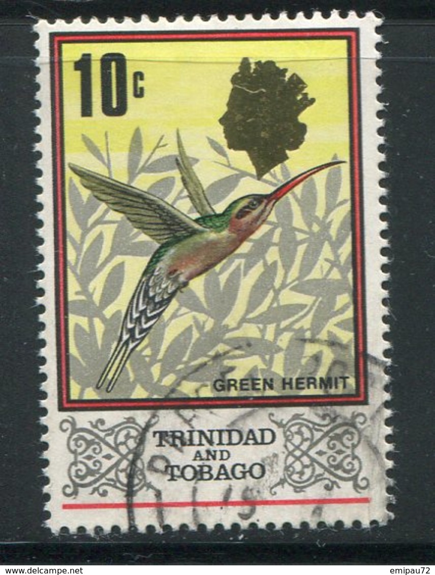 TRINITE ET TOBAGO- Y&T N°236- Oblitéré (oiseaux- Colibris) - Trinité & Tobago (1962-...)