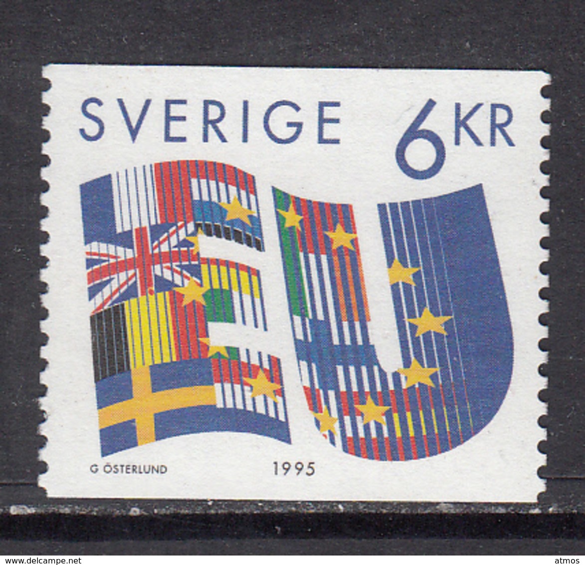 Sweden MNH Michel Nr 1880 From 1995 / Catw 1.80 EUR - Nuovi