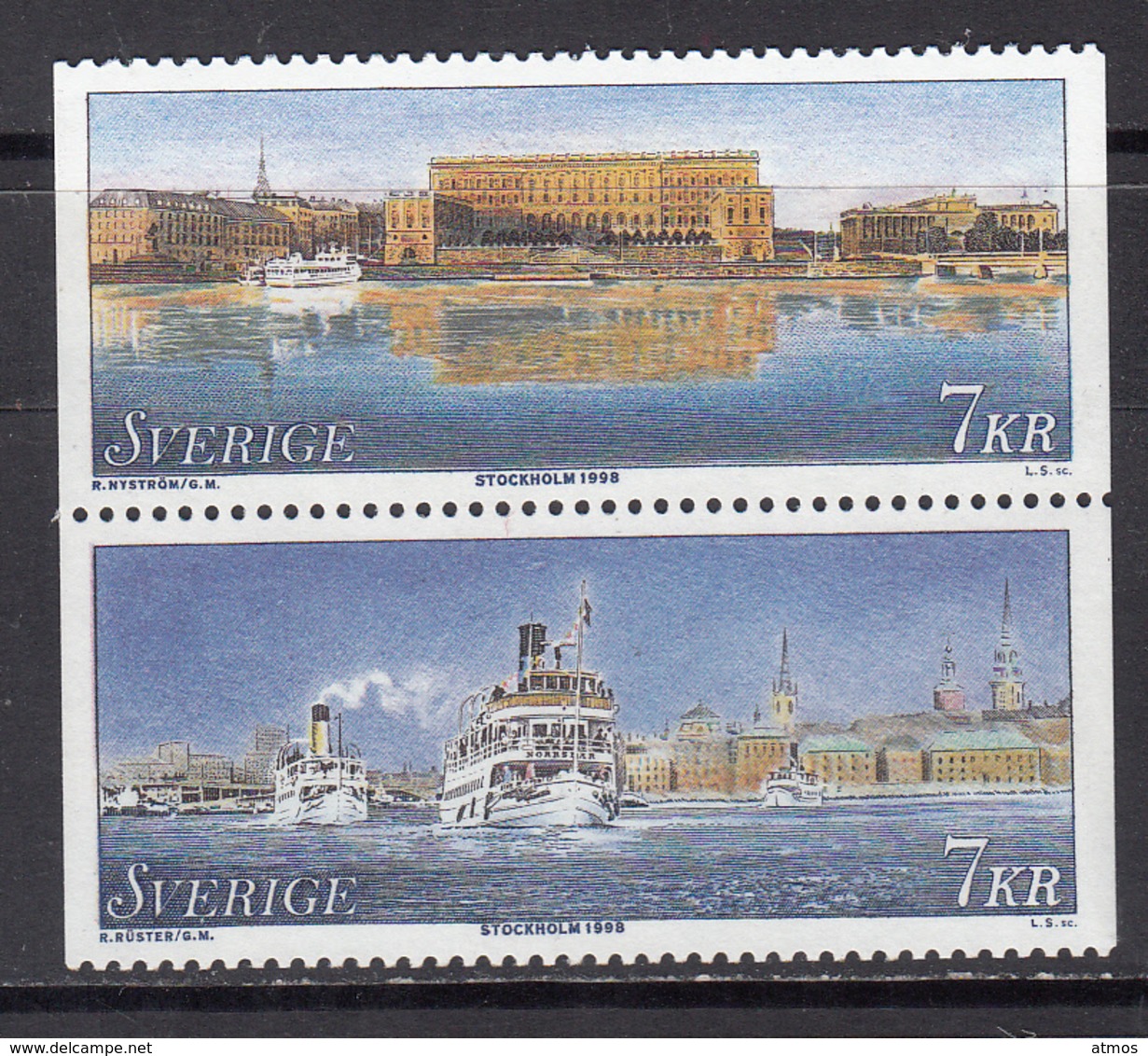 Sweden MNH Michel Nr 2056/57 From 1998 / Catw 4.00 EUR - Ongebruikt