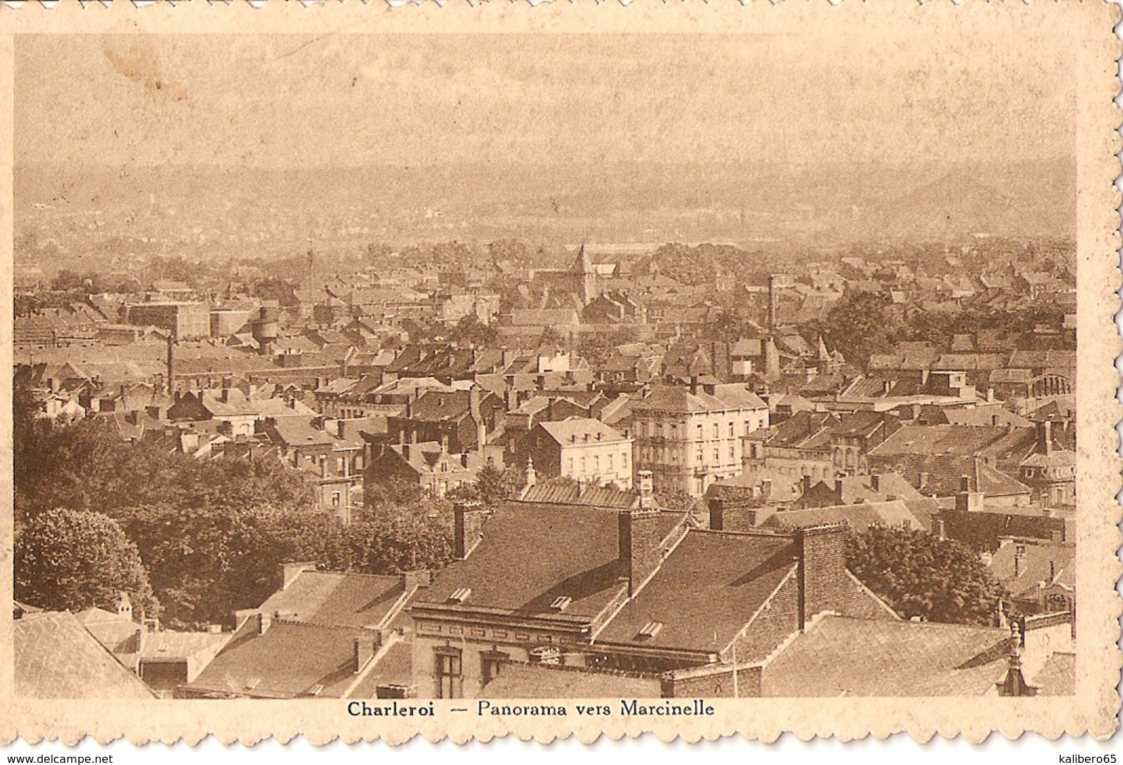 Charleroi Panorama Vers Marcinelle - Charleroi