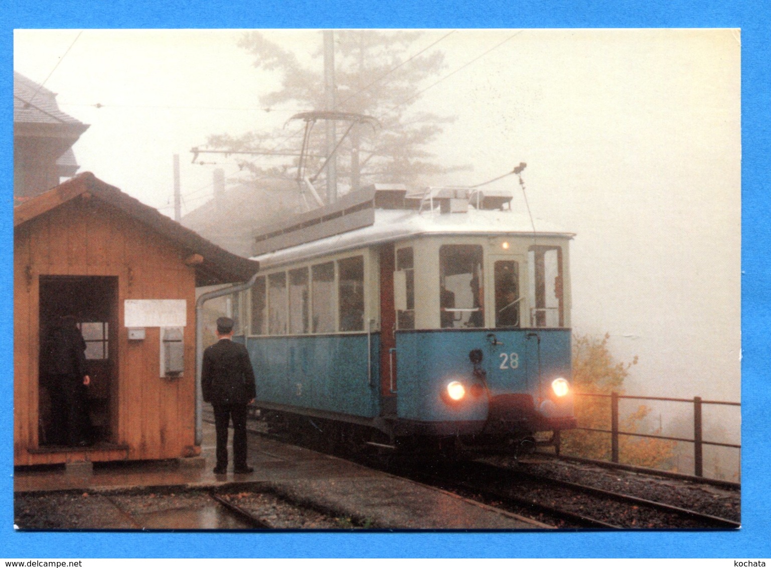 OLI097, Chemin De Fer Touristique Blonay - Chamby, Montreux-Vevey-Suisse,Tram 28 Ex Lausanne à Chamby, GF, Non Circulée - Strassenbahnen