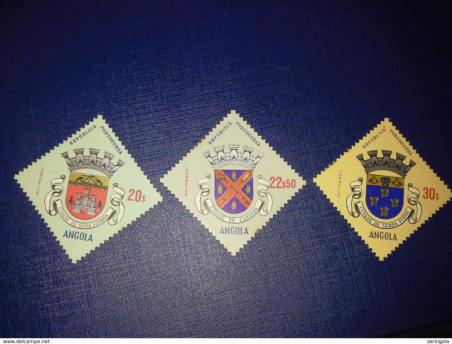 1963 * Lot Stamps Angola Portuguesa "brasão SG.462 - Collections (sans Albums)