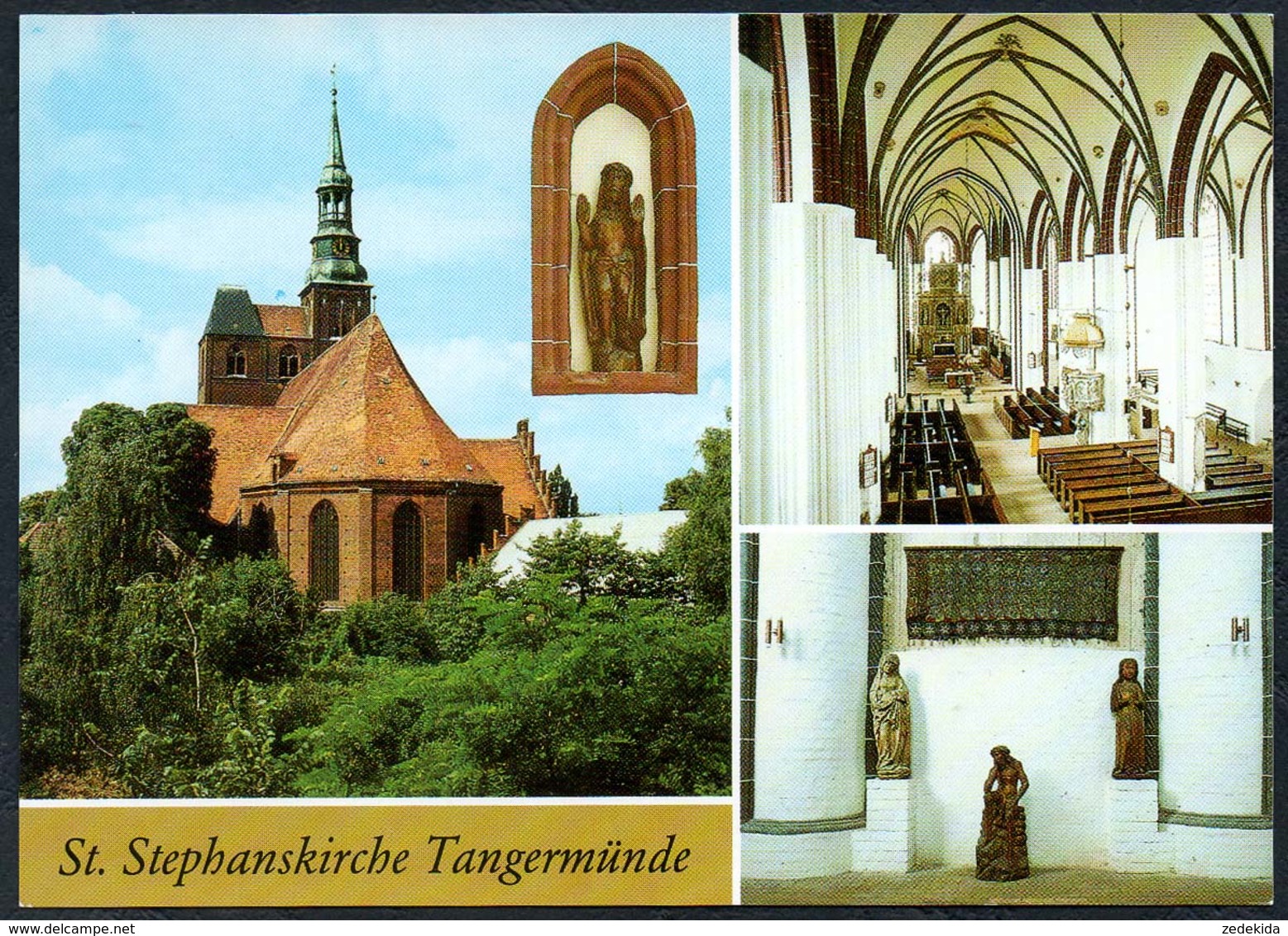 D2344 - TOP Tangermünde St. Stephanskirche - Bild Und Heimat Reichenbach - Tangermuende