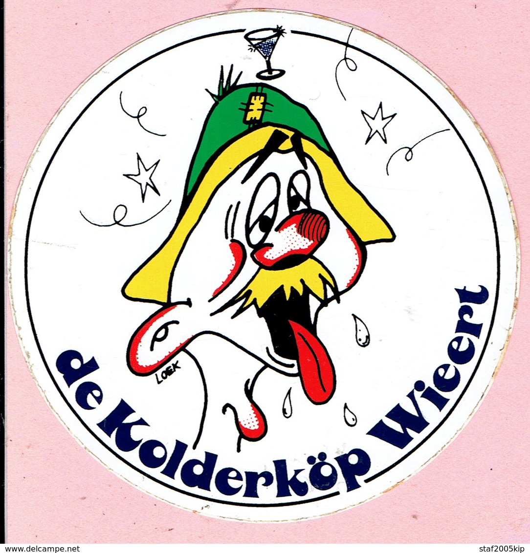 Sticker - De Kolderköp Wieert - Stickers