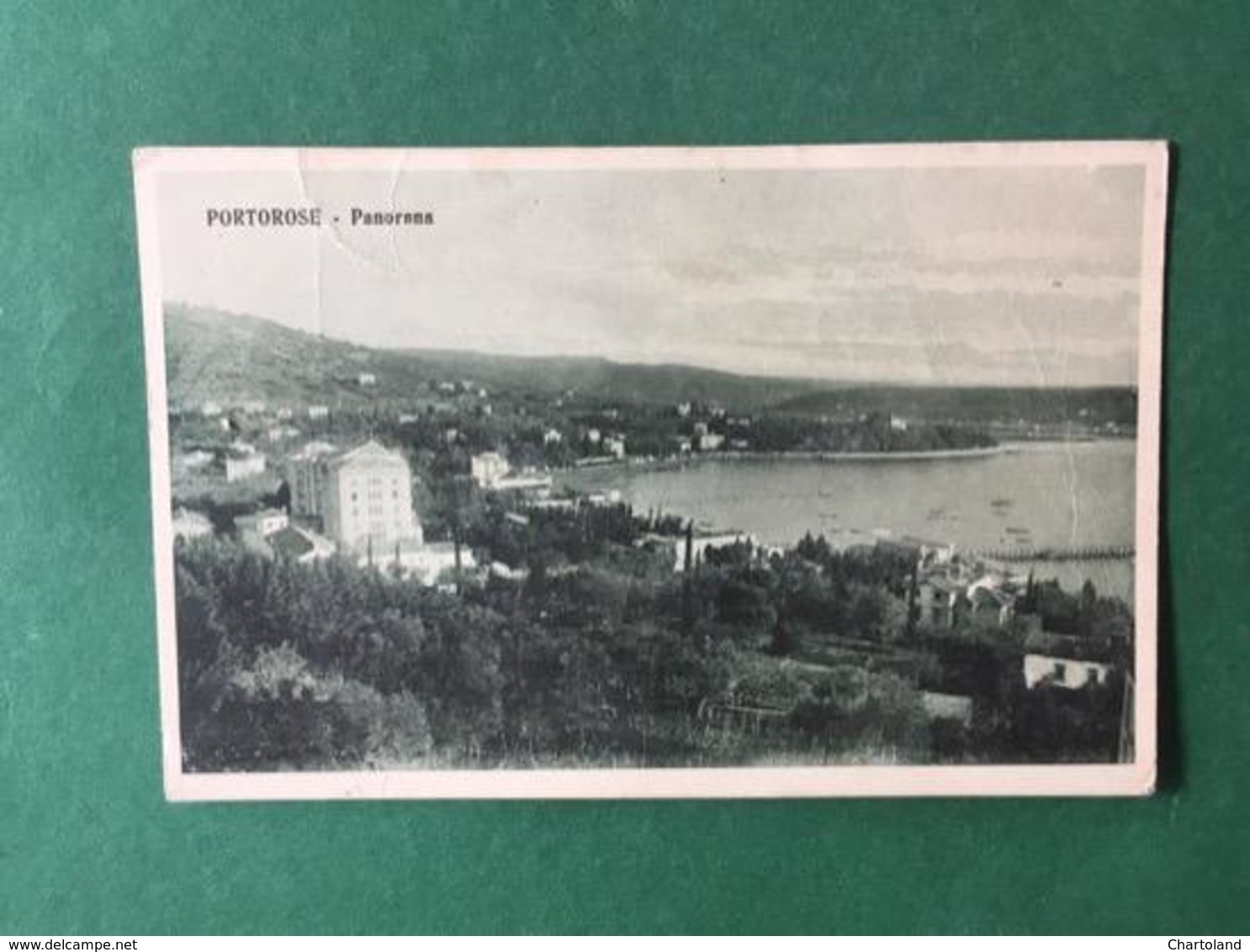 Cartolina  - Portorose - Panorama - 1927 - Non Classificati