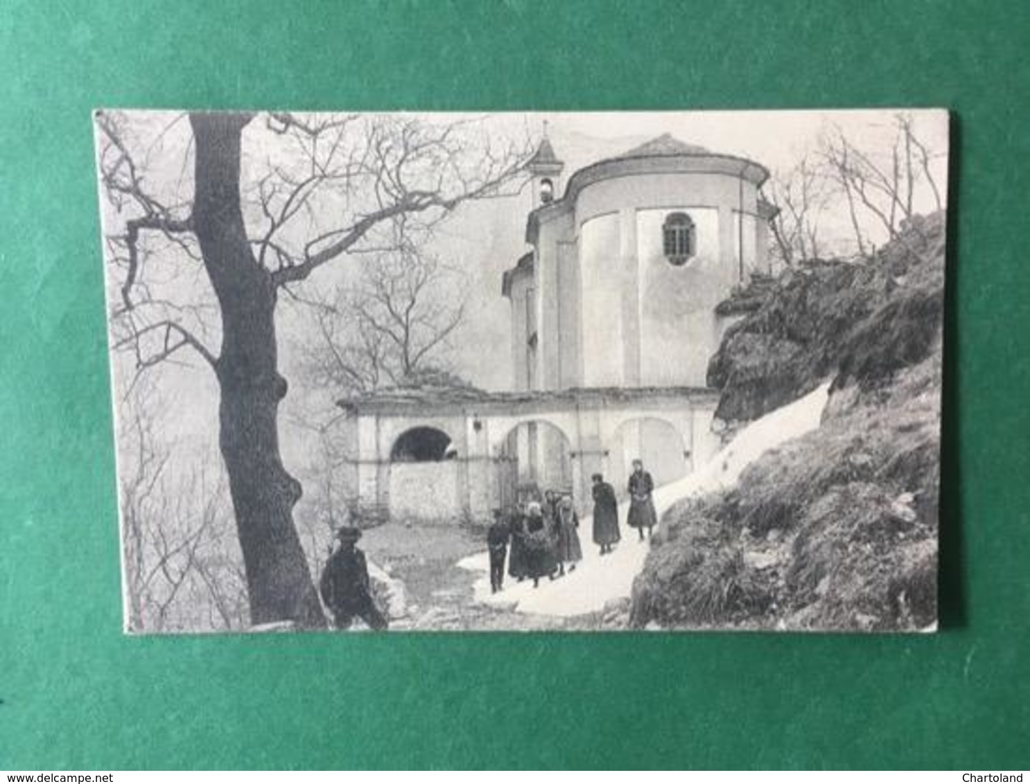 Cartolina Santuario Forno Alpi Graie - Esterno - Altitudine 1232 - 1925 - Sonstige & Ohne Zuordnung