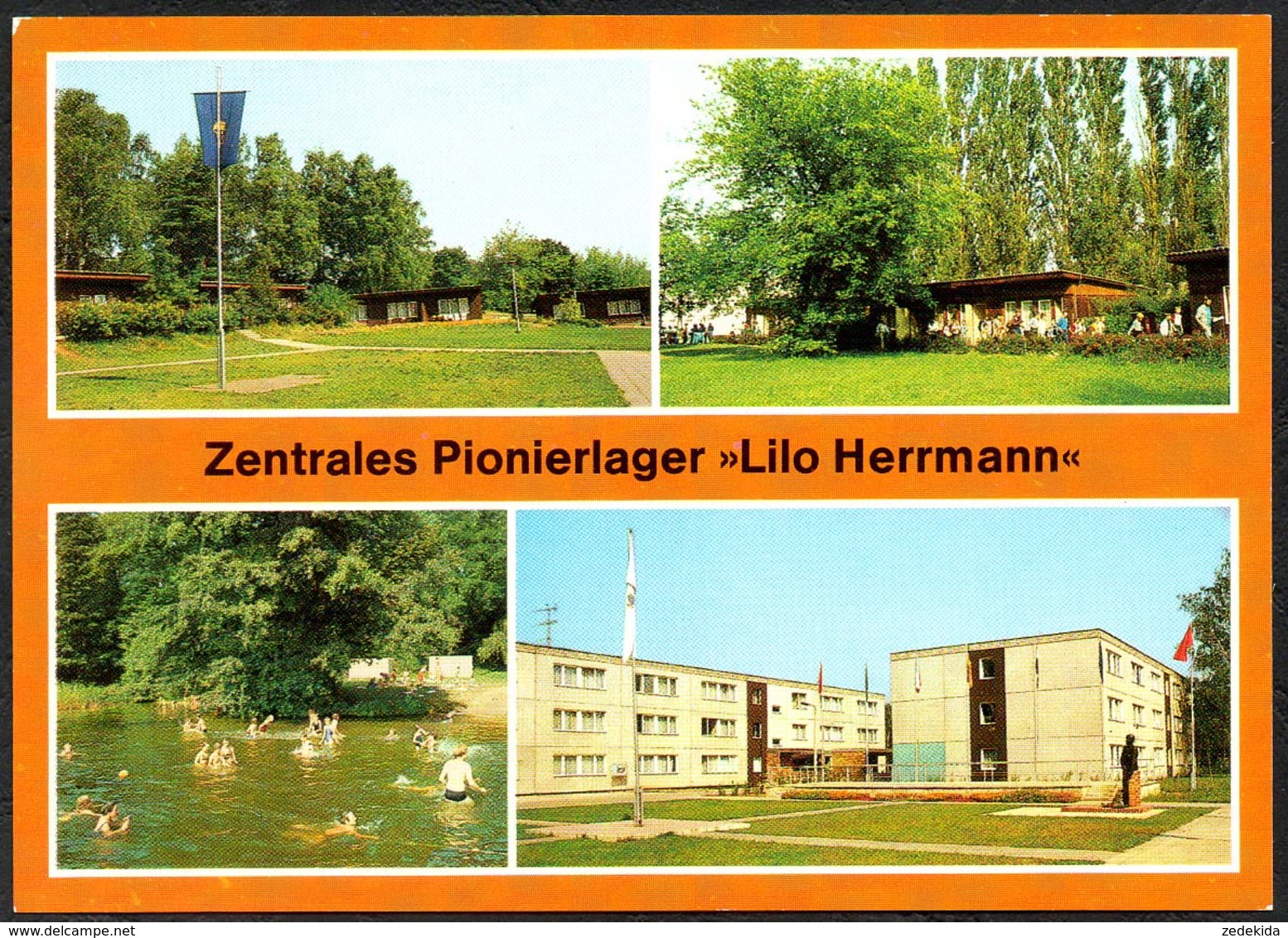 D2366 - TOP Bad Saarow Pieskow Pionierlager Lilo Herrmann - Bild Und Heimat Reichenbach - Bad Saarow
