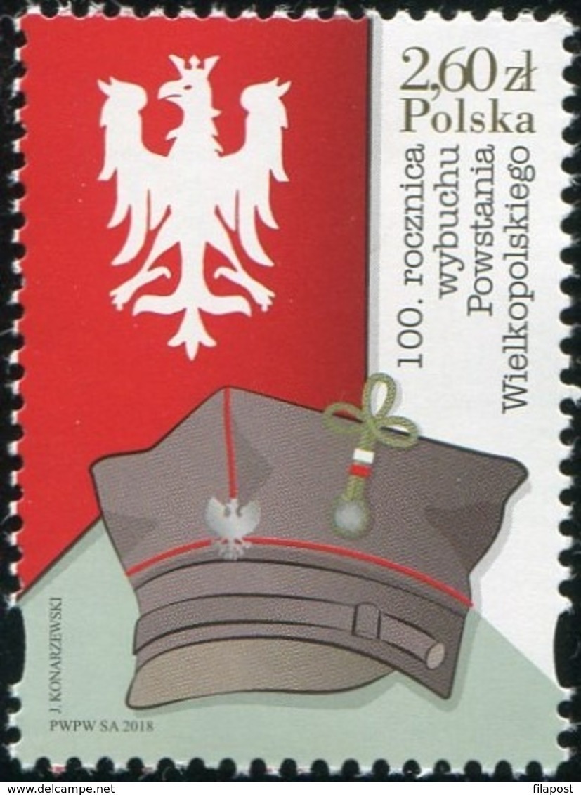 2018 POLAND Mi 5062 100th Anniversary Of The Outbreak Of The Greater Poland Uprising  MNH** - Ongebruikt