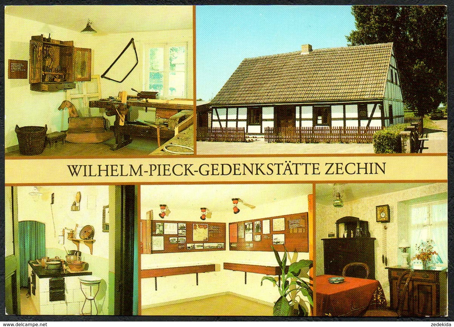 D2386 - TOP Zechin Wilhelm Pieck Gedenkstätte - Bild Und Heimat Reichenbach - Seelow