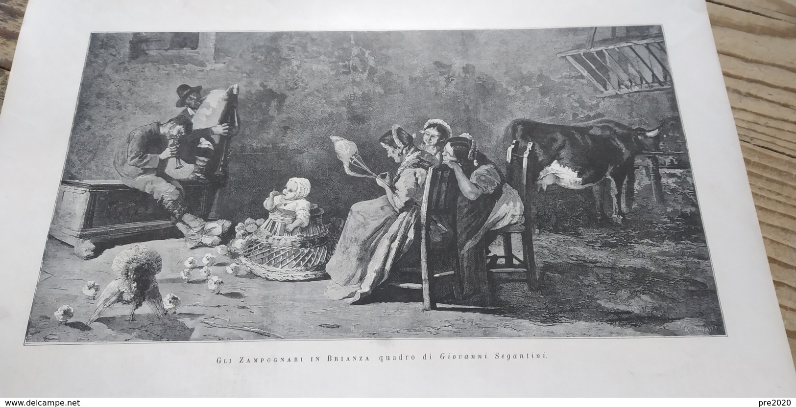 ILLUSTRAZIONE ITALIANA 1885 LA CIOCIARA ZAMPOGNARI IN BRIANZA I BENEDETTINI A NAPOLI - Altri & Non Classificati