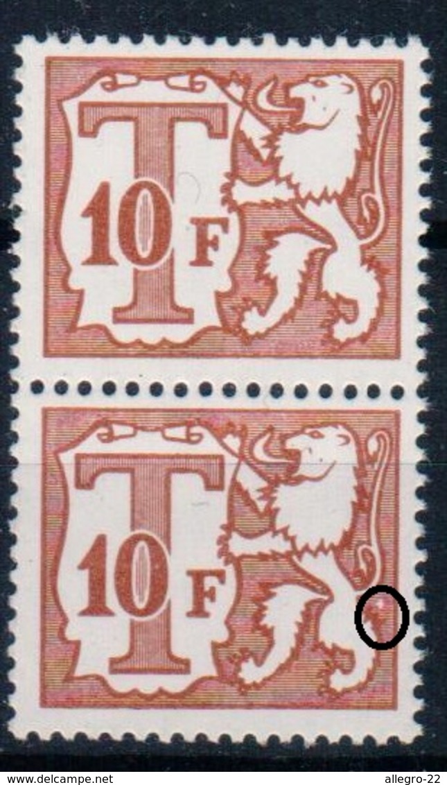 BELGIE   TX 82 P5a  V  **  MNH - Autres & Non Classés