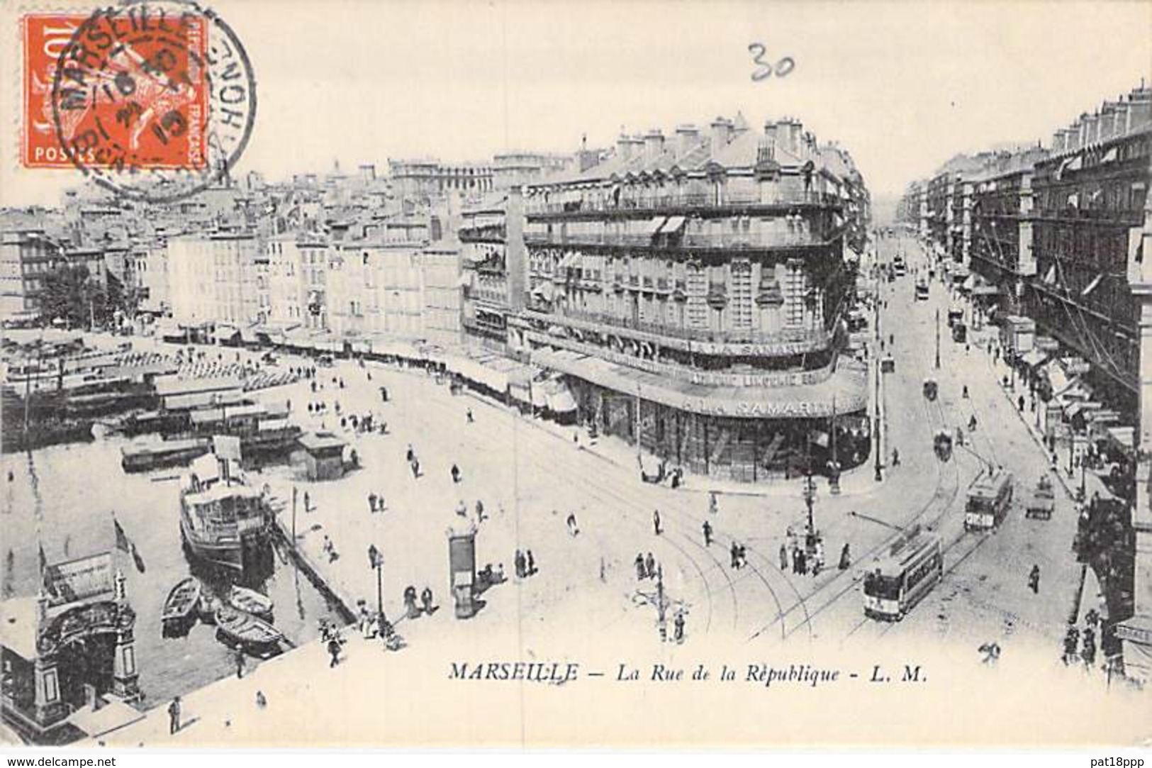 ** Lot De 10 Cartes ** 13 - MARSEILLE : Cartes Diversifiées Toutes Scannées - CPA - Bouches Du Rhône - Unclassified