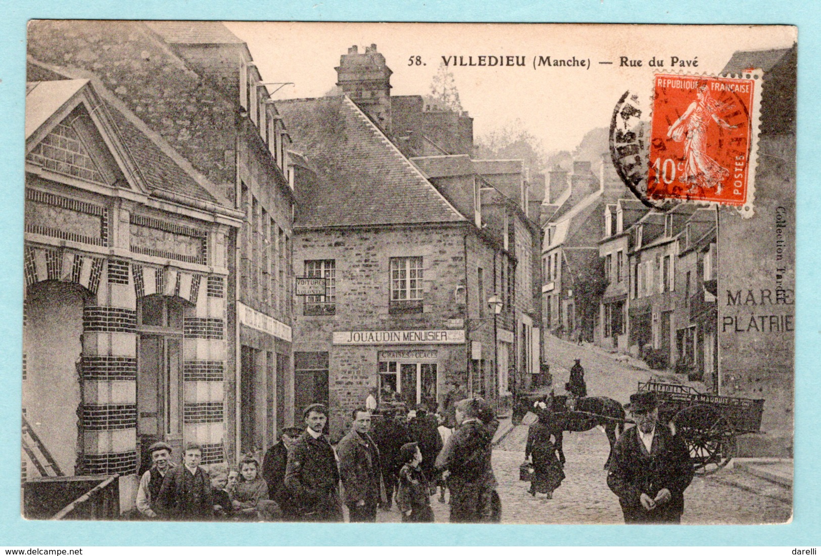 CP 50 - Villedieu - Rue Du Pavé - Villedieu