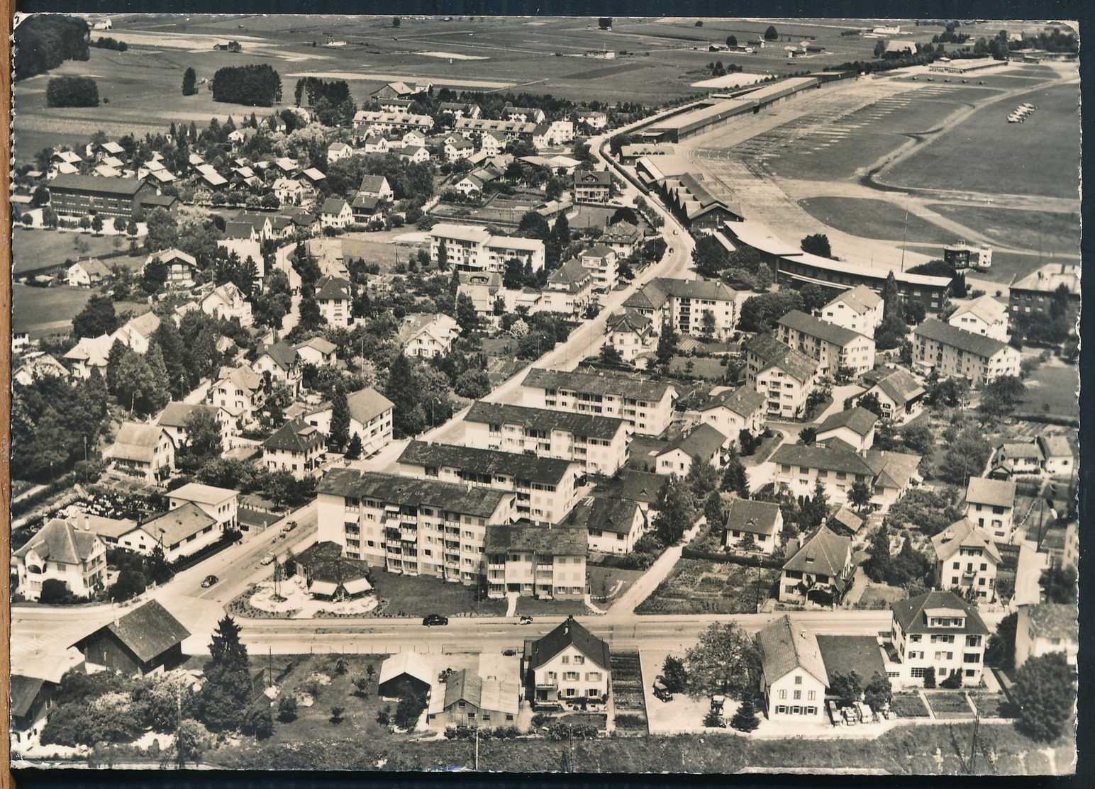 °°° 16227 - SVIZZERA - ZH - DUBENDORF - WANGENSTRASSE - 1961 With Stamps °°° - Dübendorf