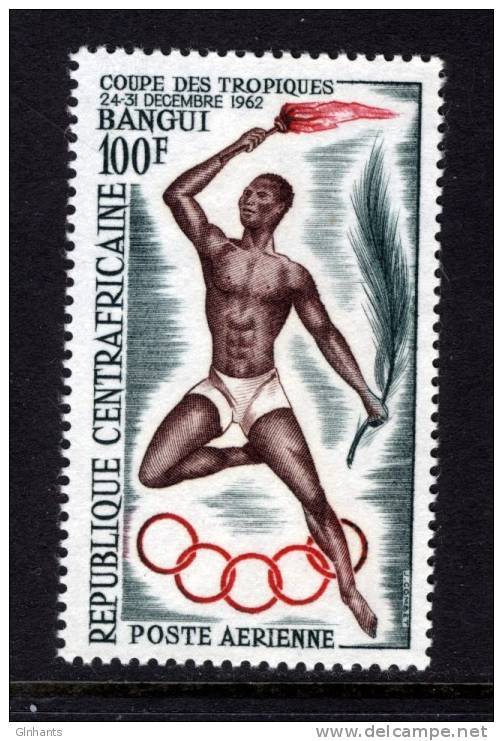 CENTRAL AFRICAN REPUBLIC - 1962 BANGUI TROPICS CUP FINE MNH ** SG 33 - Central African Republic