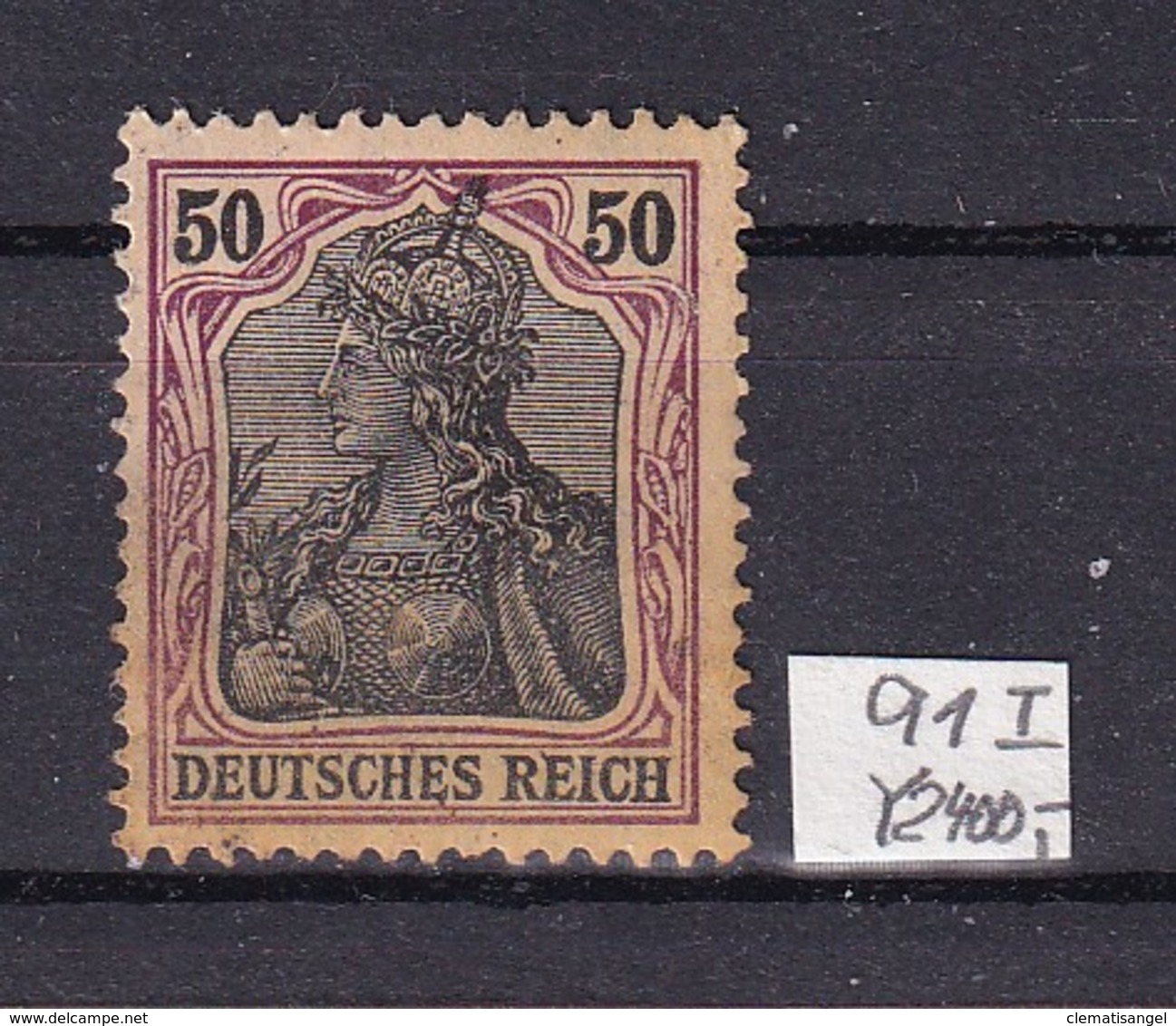 362L * DEUTSCHES REICH 91IY * 50 PFENNIG * WERT 2400,00 * POSTFRISCH **!! - Ungebraucht